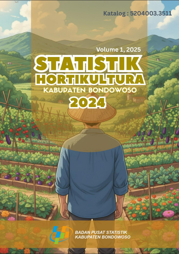 Cover Statistik Hortikultura Kabupaten Bondowoso 2024